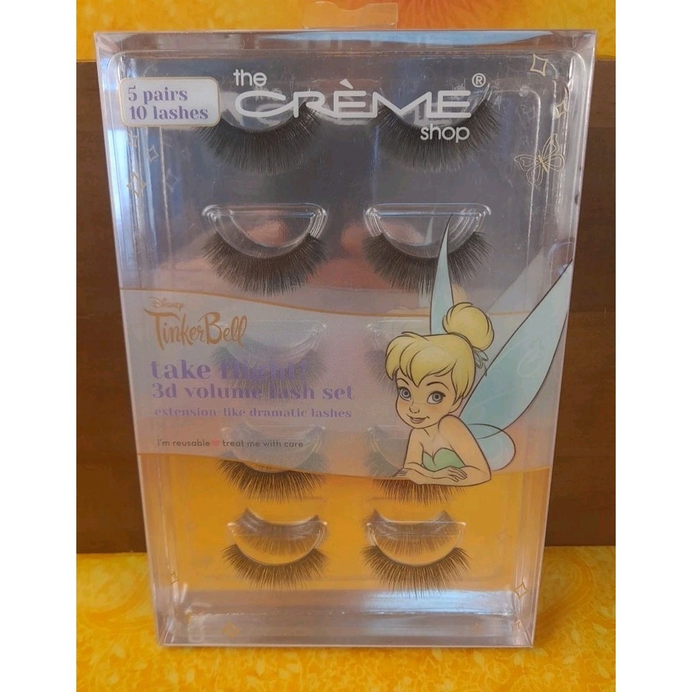 The Crème Shop Disney Tinker Bell‎ Take Fight 3D Volume Lash Dramatic Extensions